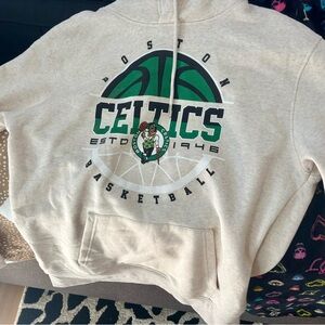Boston Celtics Graphic Hoodie - Green & White